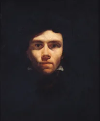 Porträt von Eugene Delacroix, ca. 1818-19